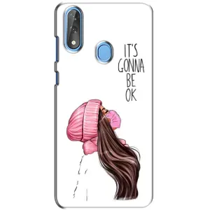 Чехол с печатью для ZTE Blade V10 - (Мода) (AlphaPrint) (Коронавирус)