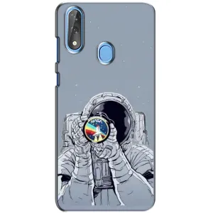Чехол NASA для ZTE Blade V10 (AlphaPrint) (Космонавт фото)