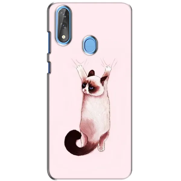 Чехол с принтом «Котик падает» для ZTE Blade V10 Чехол с принтом «Котик падает» для ZTE Blade V10