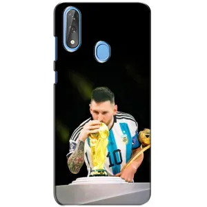 Чехлы для ZTE Blade V10 (Leo чемпион) (AlphaPrint) (Кубок Месси)