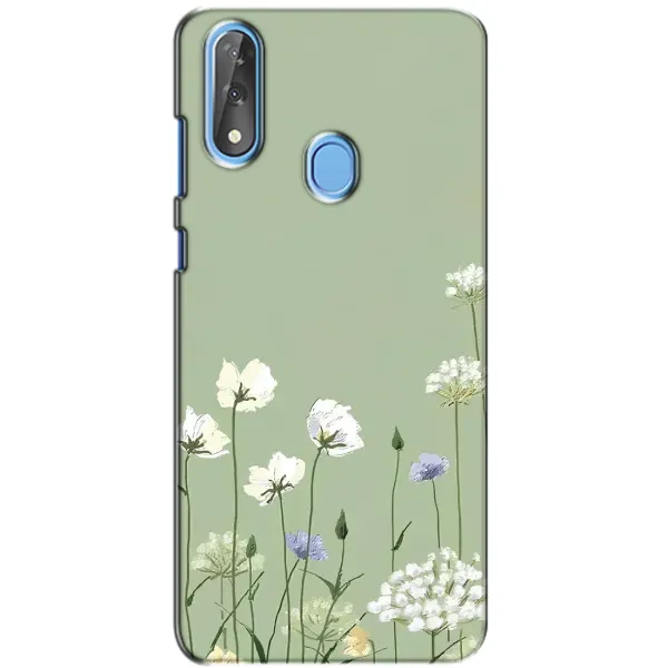 Чохол з принтом «Квіти на зеленому» для ZTE Blade V10 Чохол з принтом «Квіти на зеленому» для ZTE Blade V10