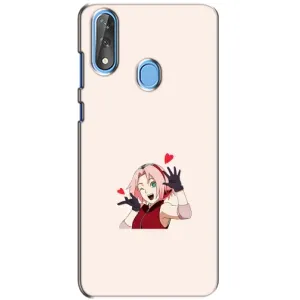 Чехлы Персонажи Аниме Наруто для ZTE Blade V10 (AlphaPrint) (Лайк Сакура)