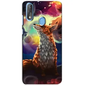 Чохли з картинкою Лисичка для ZTE Blade V10 (VPrint) (Лисичка в космосі)