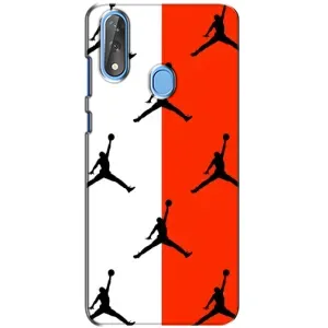 Чехлы для ZTE Blade V10 - с картинкой JORDAN (AlphaPrint) (Лого Джордан)