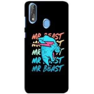 Чехлы Мистер Бист для ЗТЕ Блейд В10 (logo Mr beast)