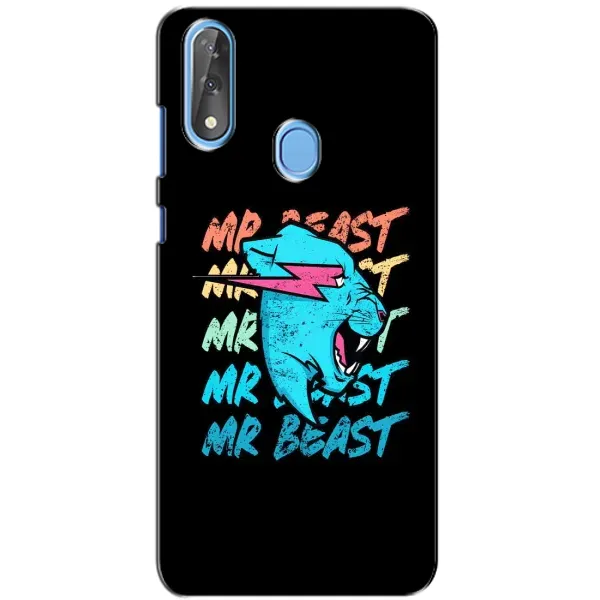 Чохол з принтом «logo Mr beast» для ZTE Blade V10
