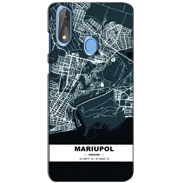 Чохол з принтом «Маріуполь» для ZTE Blade V10