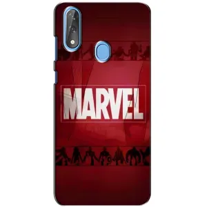 Чехол МАРВЕЛ для ЗТЕ Блейд В10 (AlphaPrint) (MARVEL)