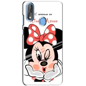 Эксклюзивный чехол для ZTE Blade V10 (AlphaPrint - Мультяшные) (Маус Минни)