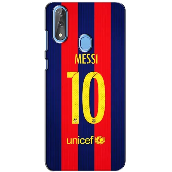 Чохол з принтом «Messi Barca 10» для ZTE Blade V10