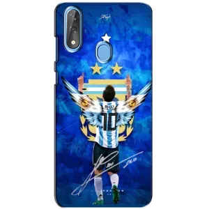 Чехлы для ZTE Blade V10 (Leo чемпион) (AlphaPrint) (Месси сборная)