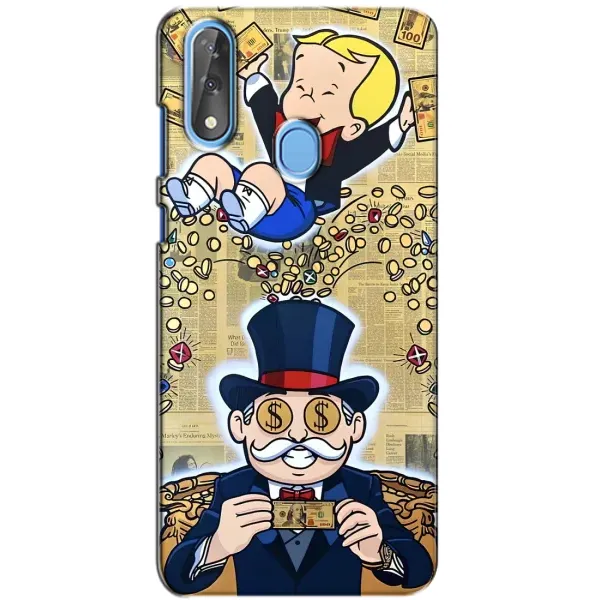 Чохол з принтом «Монополія Мен» для ZTE Blade V10