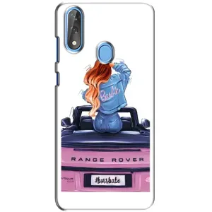 Чехол с печатью для ZTE Blade V10 - (Мода) (AlphaPrint) (На машине)