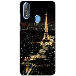 Чехол Эйфелева Башня для ZTE Blade V10 - (AlphaPrint) (Ночной Париж)