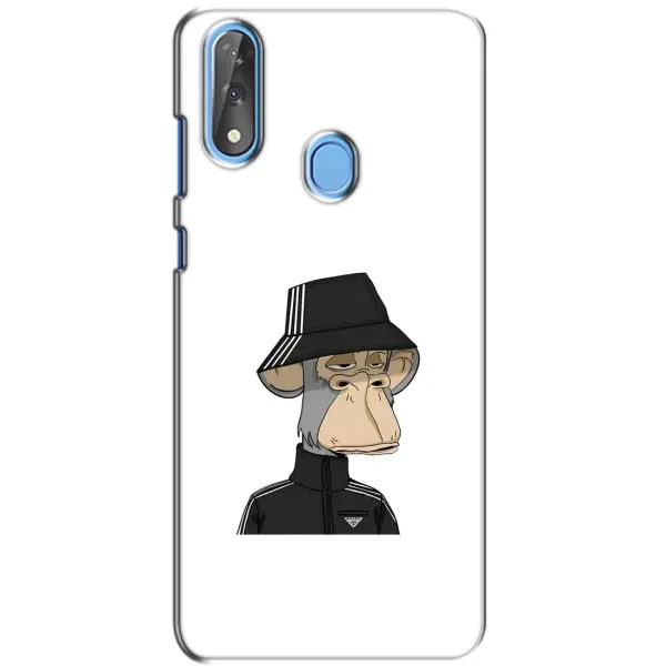 Чехол с принтом «обезьяна NFT Adidas» для ZTE Blade V10