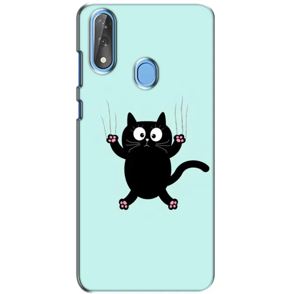 Чохол з принтом «Падаючий кіт» для ZTE Blade V10