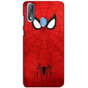 Чехол с человеком пауком для ZTE Blade V10 - (AlphaPrint) (Паук (Марвел))
