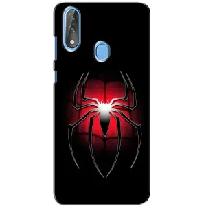 Чехол с человеком пауком для ZTE Blade V10 - (AlphaPrint) (Паук марвел)