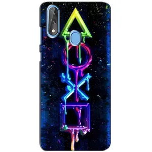 Чохли з тематикою Кіберспорт для ZTE Blade V10 (VPrint) (Pleystation лого)