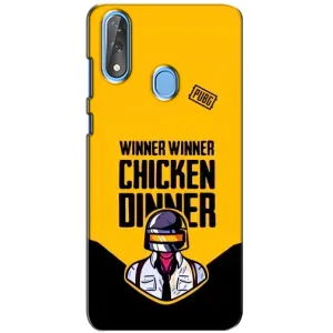Чехол PUBG для ЗТЕ Блейд В10 (AlphaPrint) (Pubg шлем)