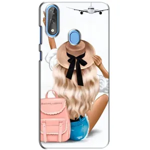 Чехол с печатью для ZTE Blade V10 - (Мода) (AlphaPrint) (Путешествие)