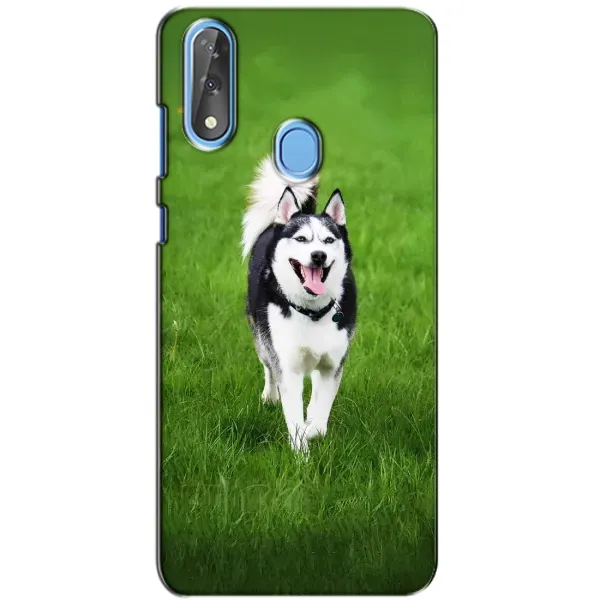 Чехол с принтом «Радостный Хаски» для ZTE Blade V10 Чехол с принтом «Радостный Хаски» для ZTE Blade V10