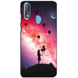Чехлы для любимой на ZTE Blade V10 (VPrint) (З Кульками)