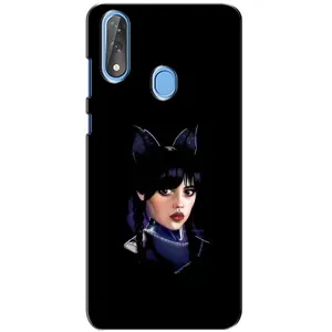 Чохли Венсдей на ZTE Blade V10 Уенсдей (AlphaPrint) (серйозна Венздей)