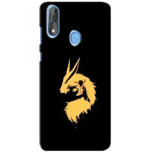 Naruto Anime Чохли для ZTE Blade V10 (AlphaPrint) (силует Курама Наруто)