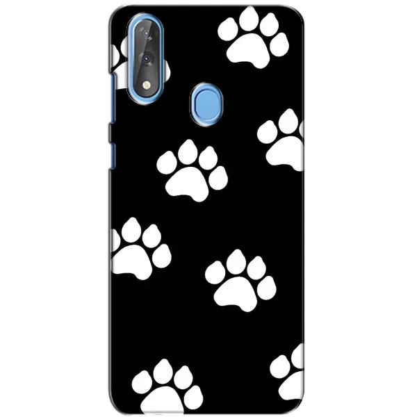 Чехол с принтом «Следы собаки» для ZTE Blade V10