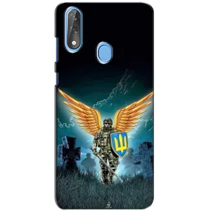 Чехлы с картинкой ЗСУ для ZTE Blade V10 (AlphaPrint) (Солдат ЗСУ)