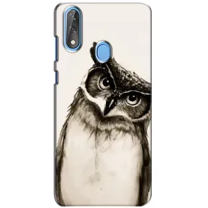 Чохол з пташками на ZTE Blade V10 (VPrint) (Сова)