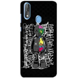 Чехлы для ZTE Blade V10 - Bearbrick Louis Vuitton (PREMIUMPrint) (Стиль Bearbrick)