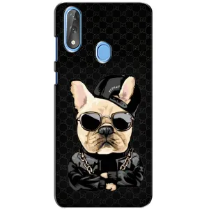 Чехлы с крутыми принтами для ZTE Blade V10 - (PREMIUMPrint) (Стильная собака)