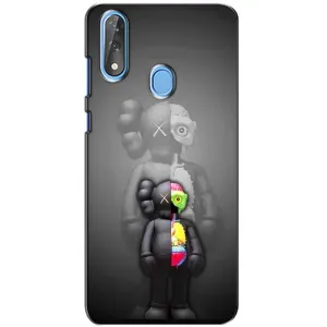 Чехлы для ZTE Blade V10 - Bearbrick Louis Vuitton (PREMIUMPrint) (Тело Bearbrick)