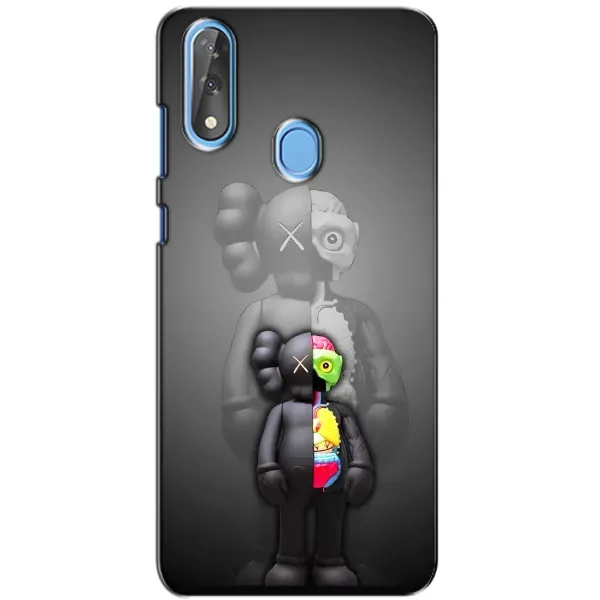 Чехол с принтом «Тело Bearbrick» для ZTE Blade V10