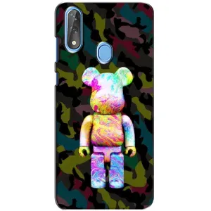 Чехлы для ZTE Blade V10 - Bearbrick Louis Vuitton (PREMIUMPrint) (Яркий Bearbrick)