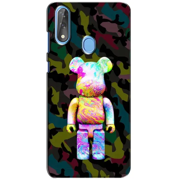 Чехол с принтом «Яркий Bearbrick» для ZTE Blade V10