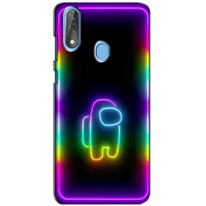 Чехол Амонг Ас для ZTE Blade V10 (AlphaPrint) (Яркий скин)