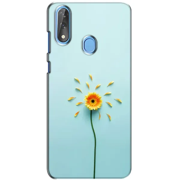 Чохол з принтом «Жовта квітка» для ZTE Blade V10