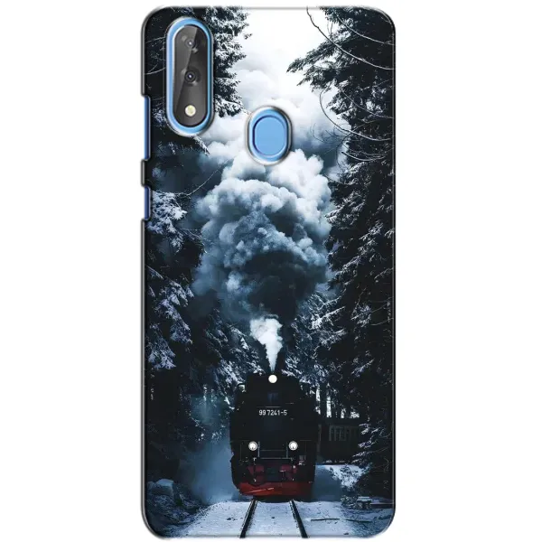 Чехол с принтом «Зимний поезд» для ZTE Blade V10 Чехол с принтом «Зимний поезд» для ZTE Blade V10