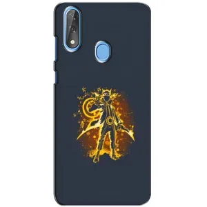 Naruto Anime Чохли для ZTE Blade V10 (AlphaPrint) (золотий Наруто)