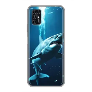 Чохол з принтом «Акула під водою» для ZTE Blade V2020 Smart