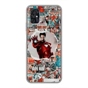 Чехлы с героями Марвел ZTE Blade V2020 Smart (VPrint) (Айронмен)
