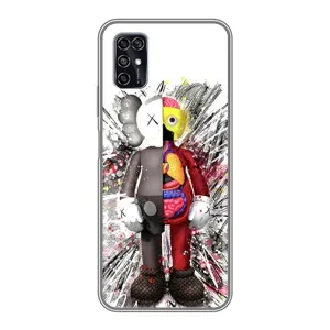 Чохли для ZTE Blade V2020 Smart - Bearbrick Louis Vuitton (PREMIUMPrint) (Беарбрік)