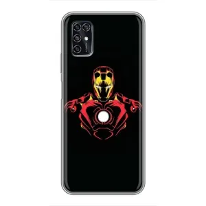 Чехлы с героями Марвел ZTE Blade V2020 Smart (VPrint) (Человек железный)