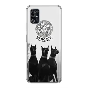 Чохли VERSACE для ZTE Blade V2020 Smart (PREMIUMPrint) (Доберман Версаче)