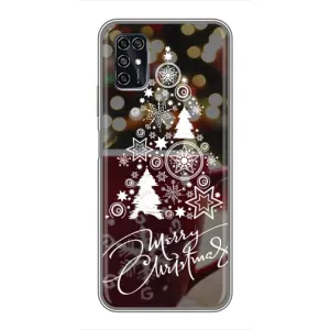 Рождественские Чехлы для ZTE Blade V2020 Smart (VPrint) (Елочка узорная)