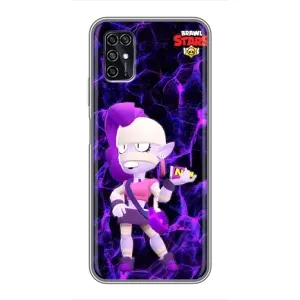 Чехлы Brawl Stars для ZTE Blade V2020 Smart (AlphaPrint) (Емз Бравл Старс)