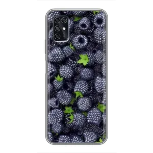 Чехлы с Фруктами для ZTE Blade V2020 Smart (VPrint) (Ежевика)